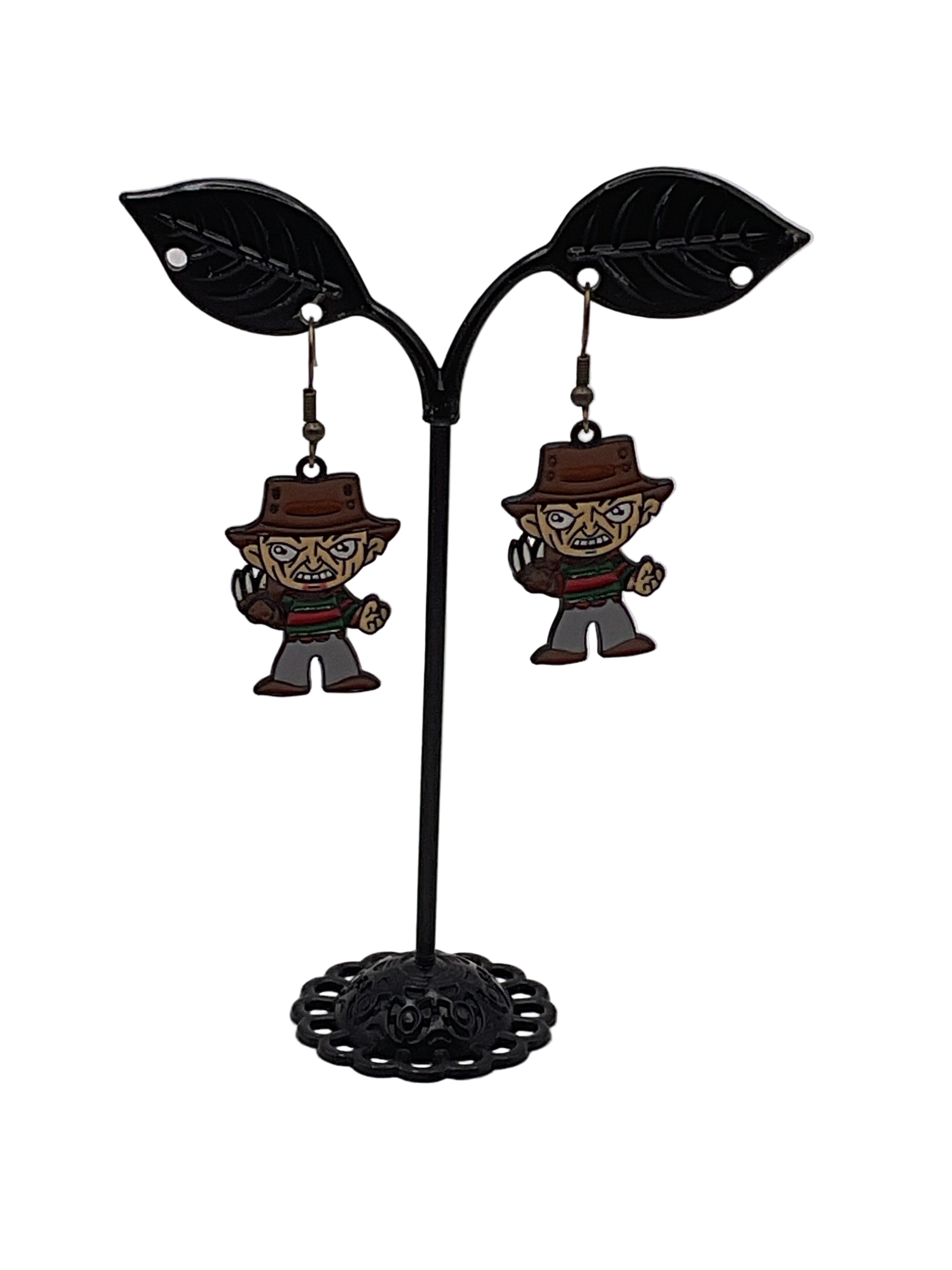 Horror Film Small Character Earrings