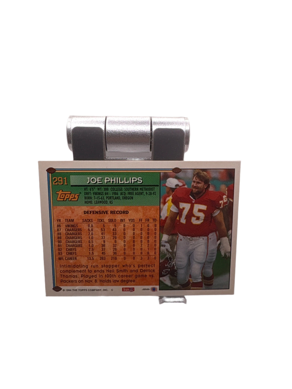 Topps Joe Phillips
