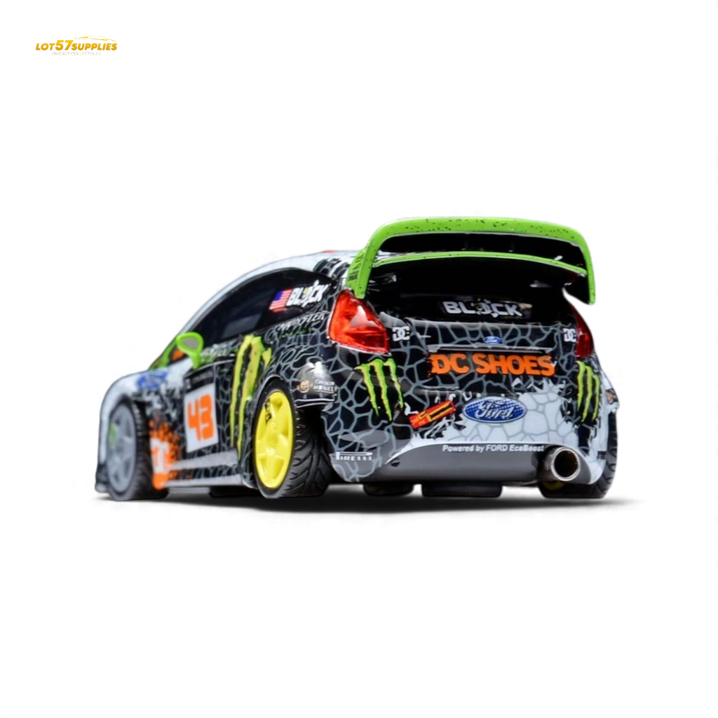 (Pre-Order) Minicraftsman Ken Block Ford Fiesta Gymkhana Livery 1:64