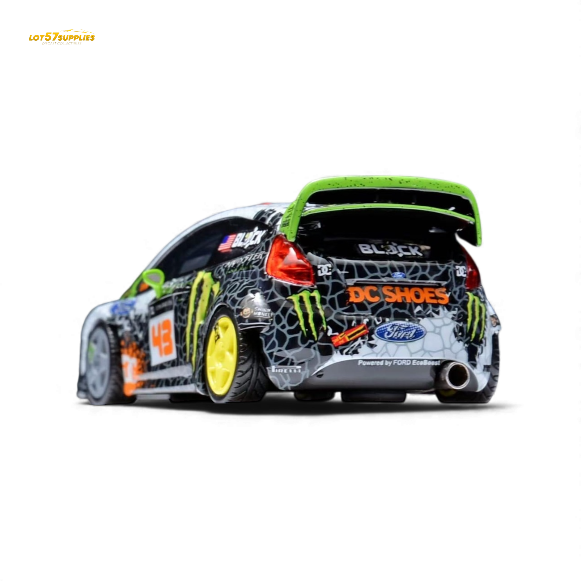 (Pre-Order) Minicraftsman Ken Block Ford Fiesta Gymkhana Livery 1:64