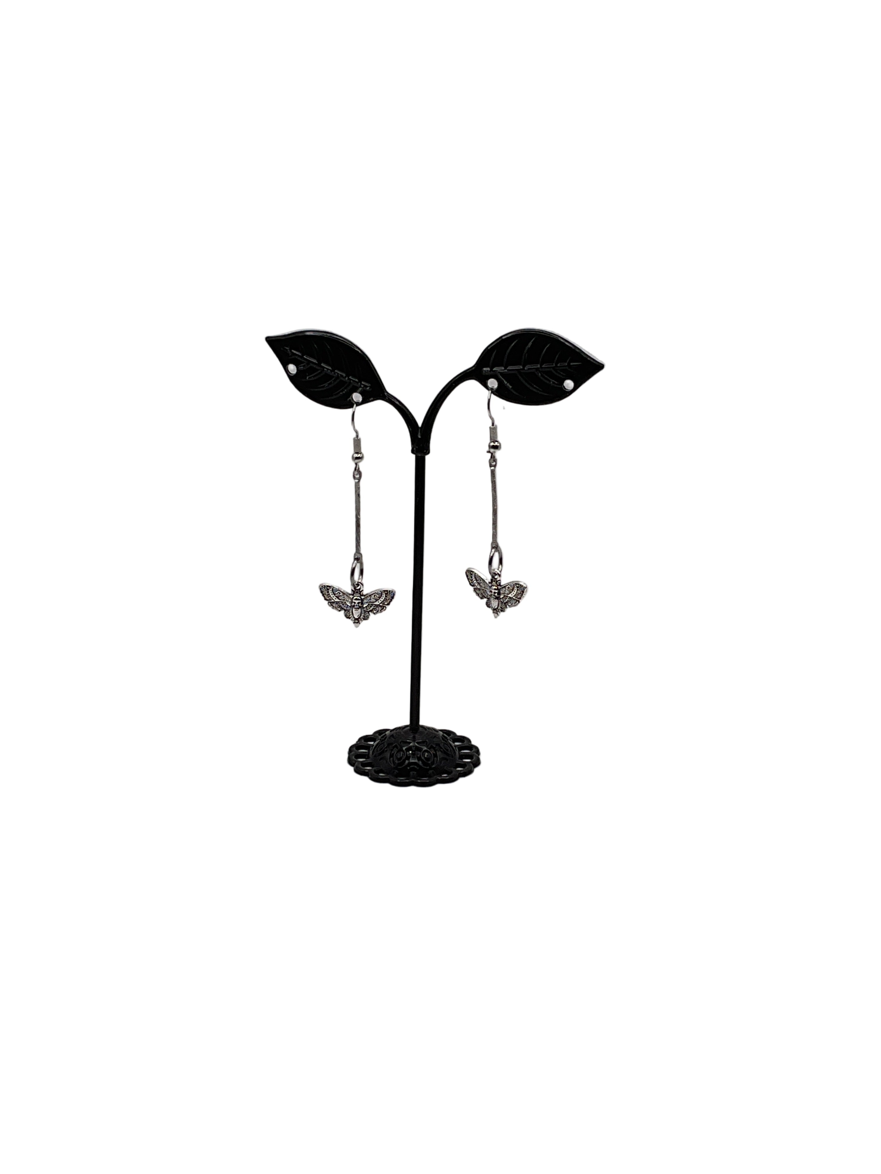 Moth Earrings