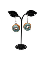 Frosted Donut Earrings