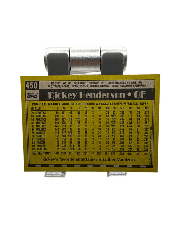 Topps Rickey Henderson