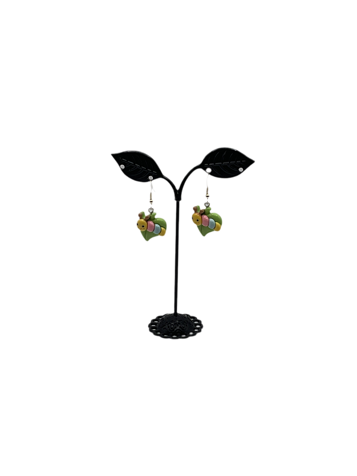 Caterpillar earrings