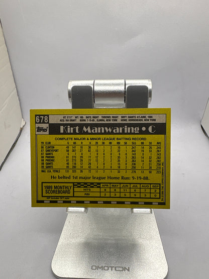 Topps Kirt Manwaring