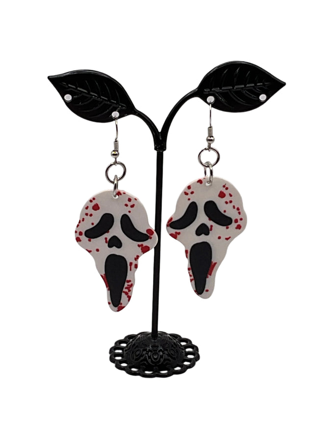 Scream earrings Hover Image