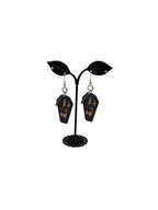 Horror Joker Coffin Earrings