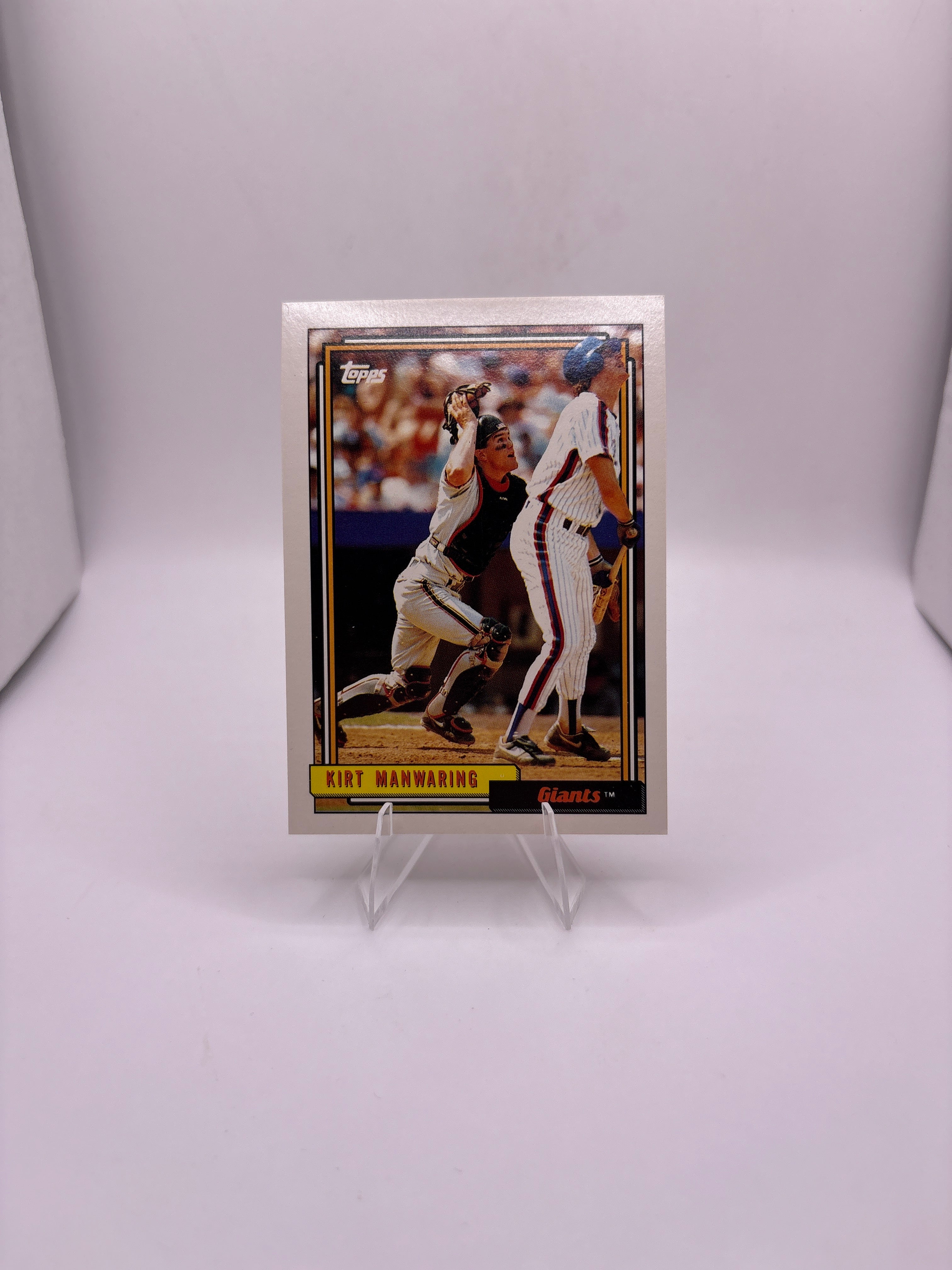 Topps Kirt Manwaring Main image