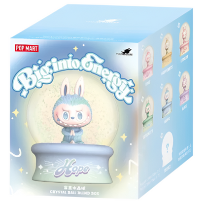 [In Stock] POPMART Labubu Big into Energy Series Crystal Ball Series Figures (SEALED) Single Sealed Blind Box