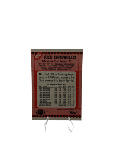 Topps Rich Camarillo