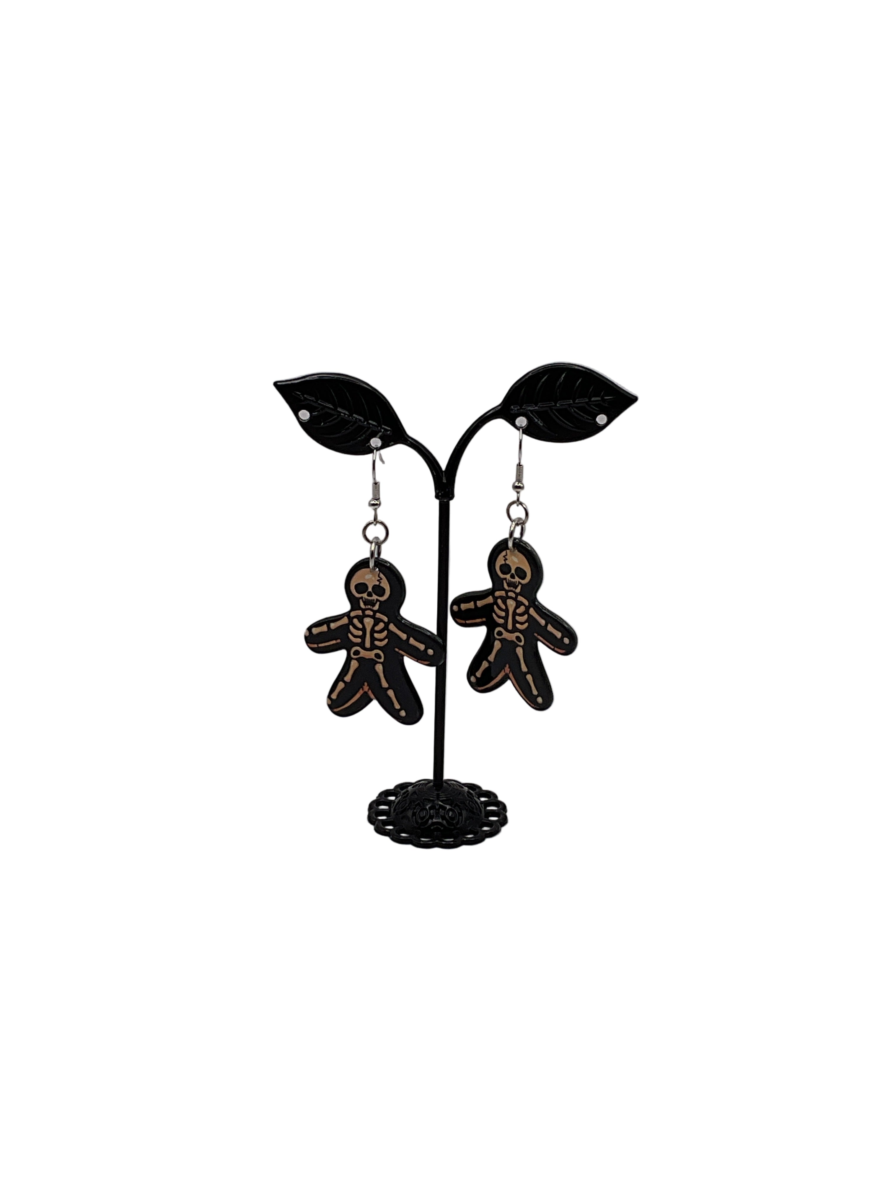 X-ray Skeleton Earrings