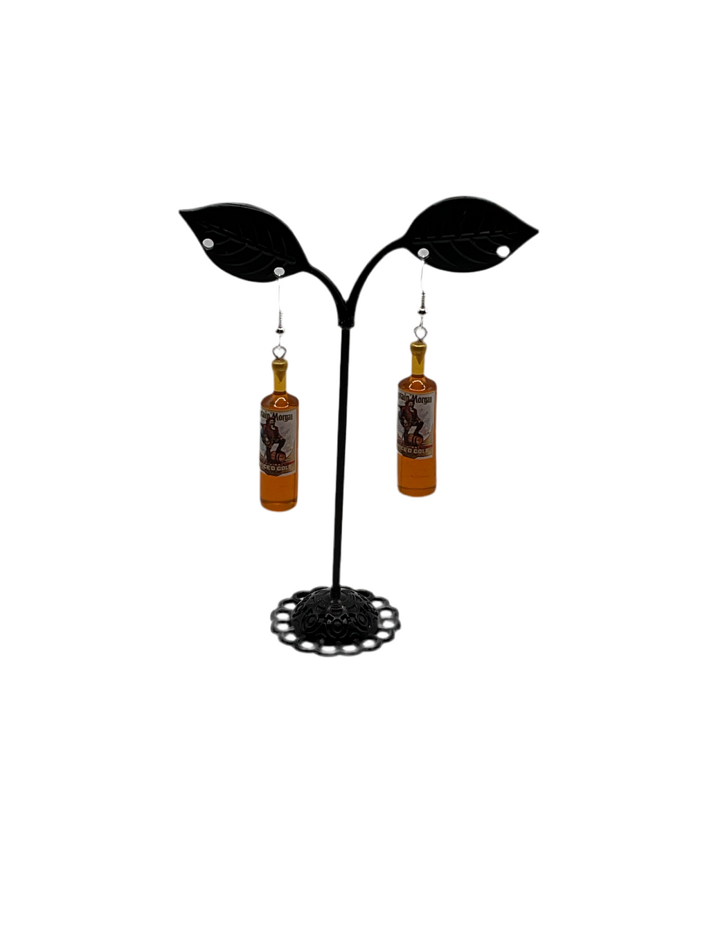 Spiced rum earrings