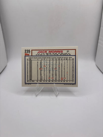 Topps Jack Morris