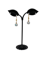 Earrings with beads