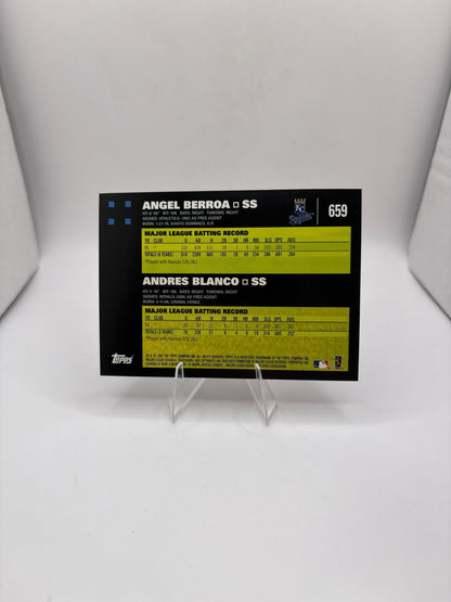 Topps Angel Berroa Andres Blanco