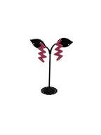 Lightening bolt earrings