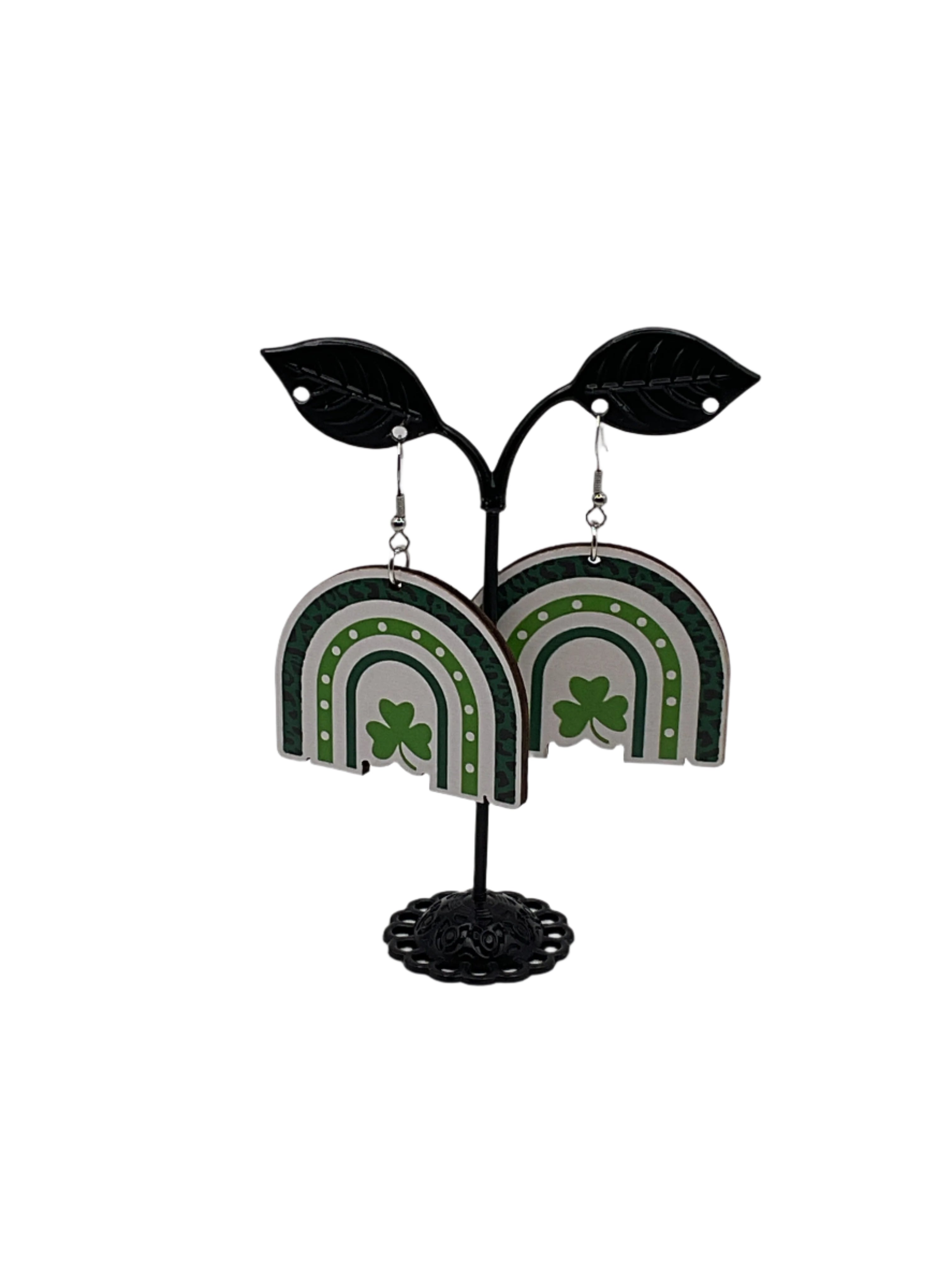 Shamrock & Rainbow Earrings