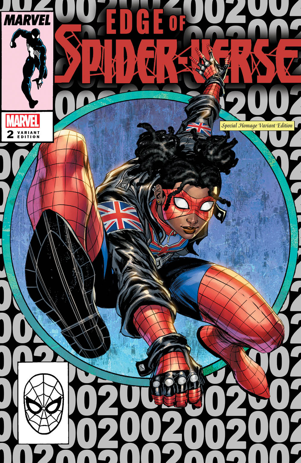Edge Of Spider-Verse #2 Unknown Comics Tyler Kirkham Exclusive Nycc 2022 Silver Var (11/02/2022) - Collectors World Toys Main image