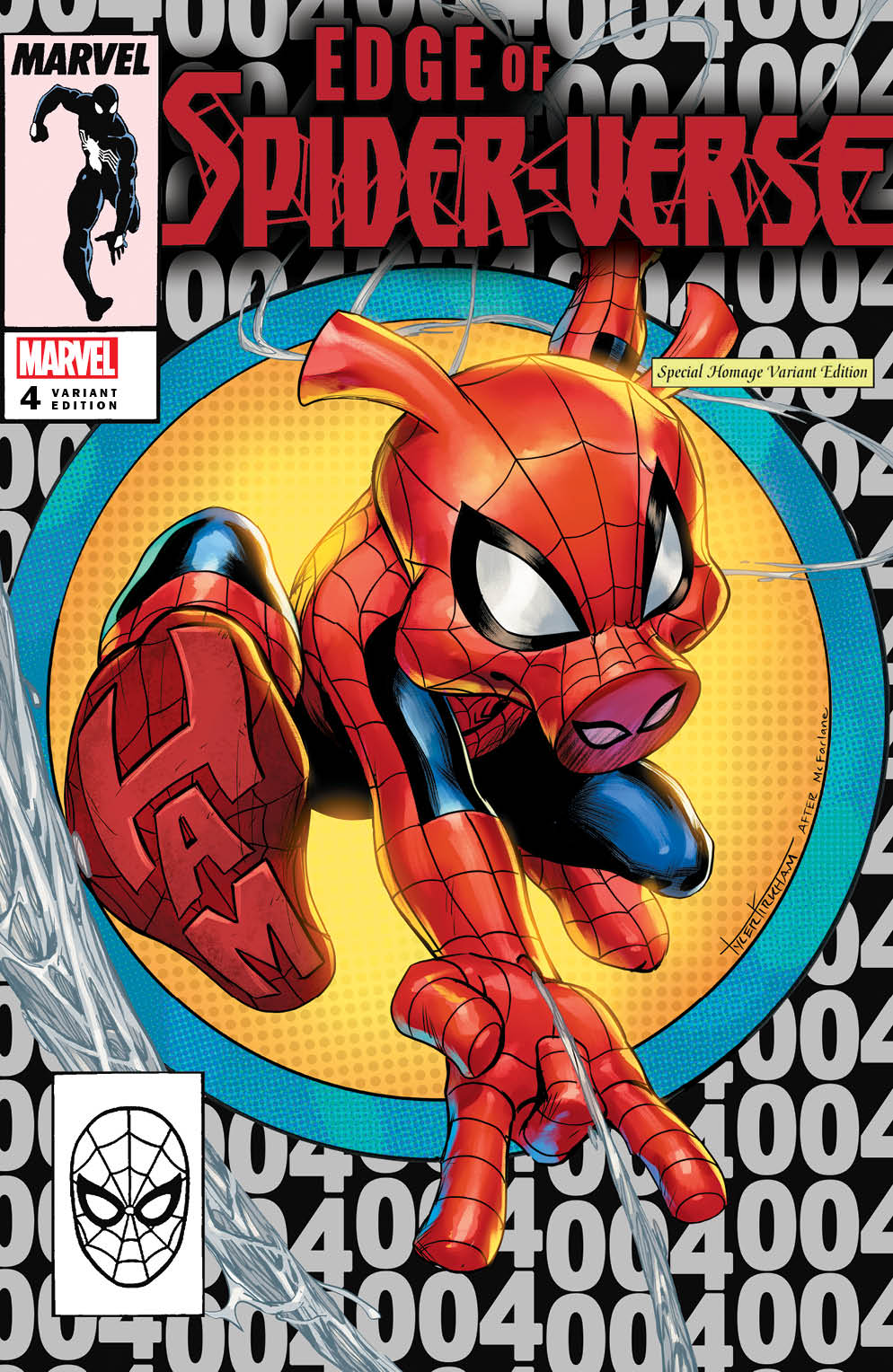 Edge Of Spider-Verse #4 Unknown Comics Tyler Kirkham Exclusive Nycc 2022 Silver Var (11/02/2022) - Collectors World Toys Main image