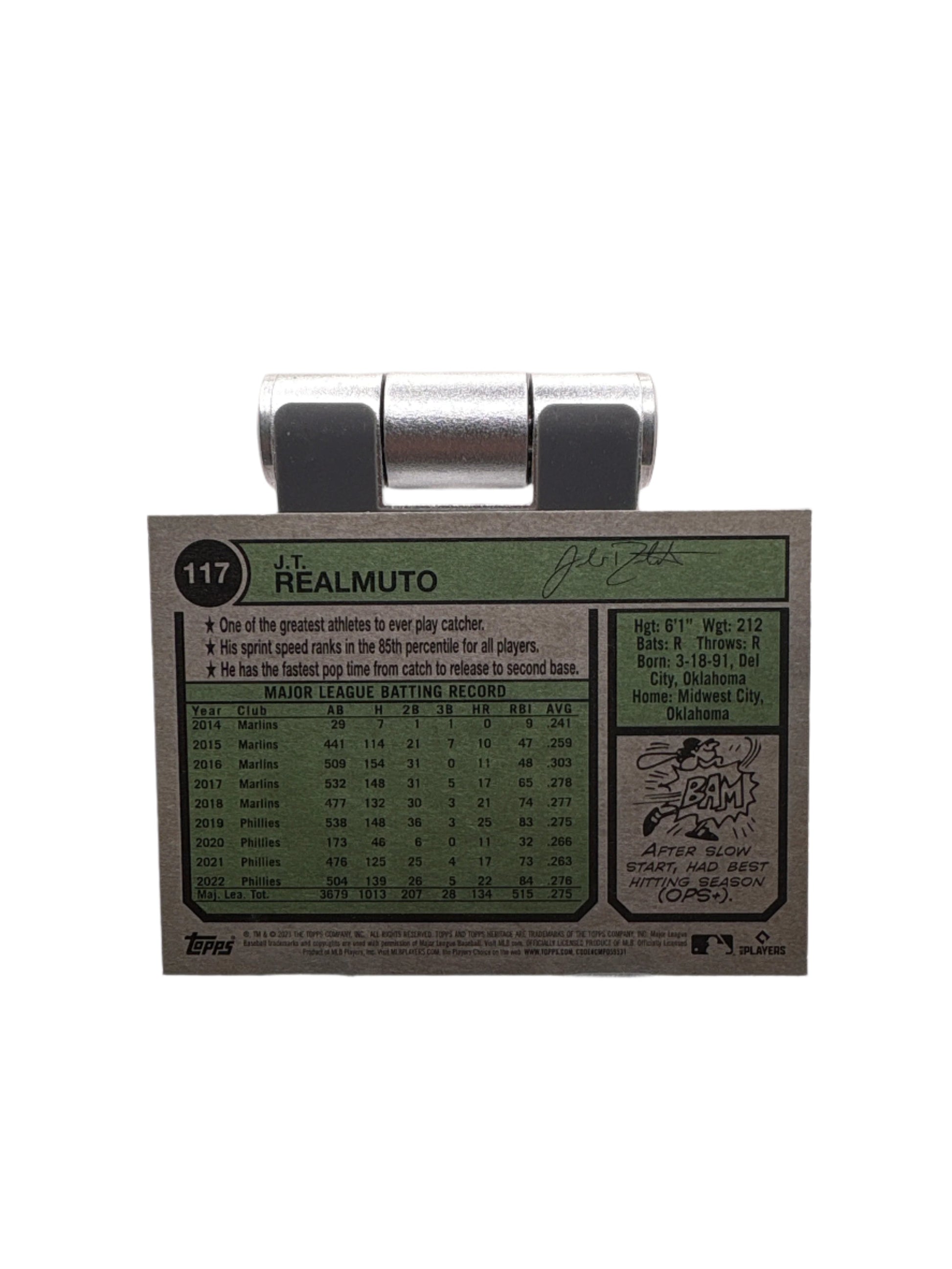 Topps Heritage J.T. Realmuto