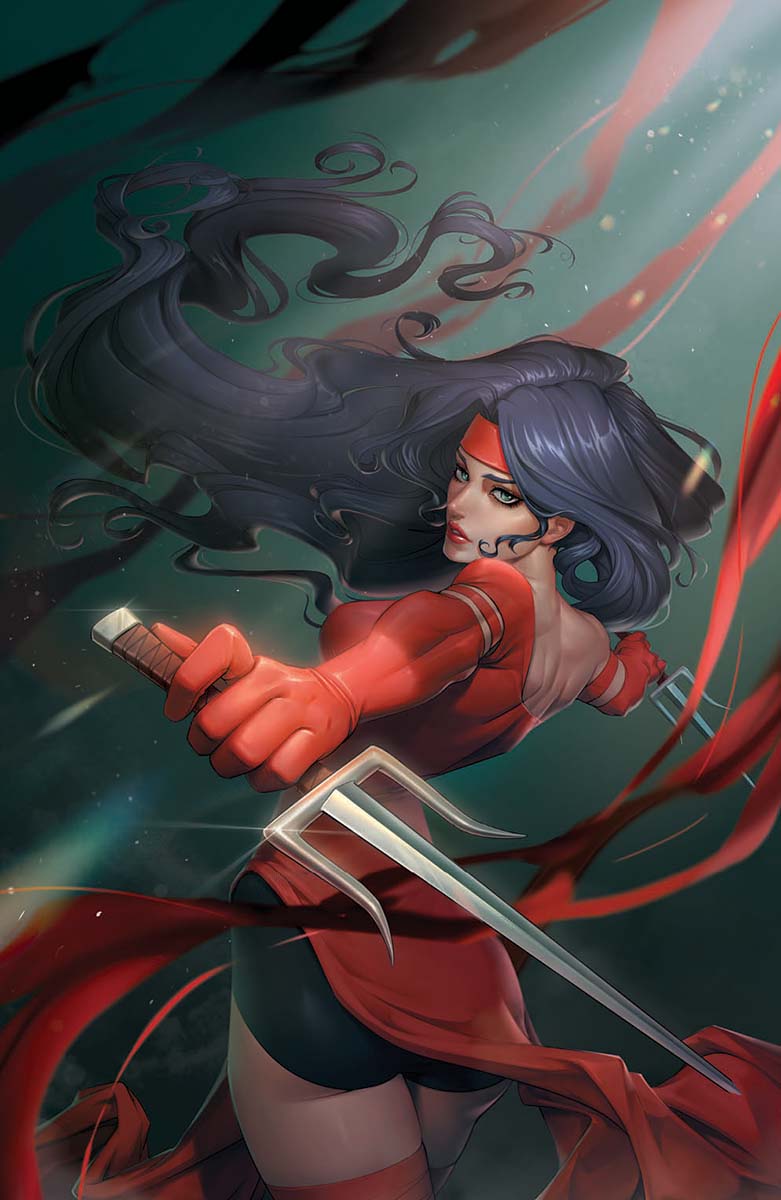 Elektra 100 Unknown Comics R1C0 Exclusive Virgin Var (04/13/2022) Main image