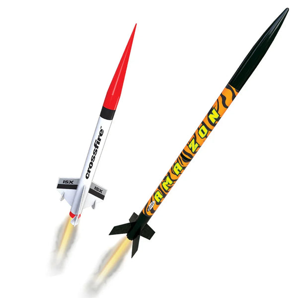 Estes Rockets - Tandem-X Rocket Launch Set, Amazon (E2X) & Crossfire ISX