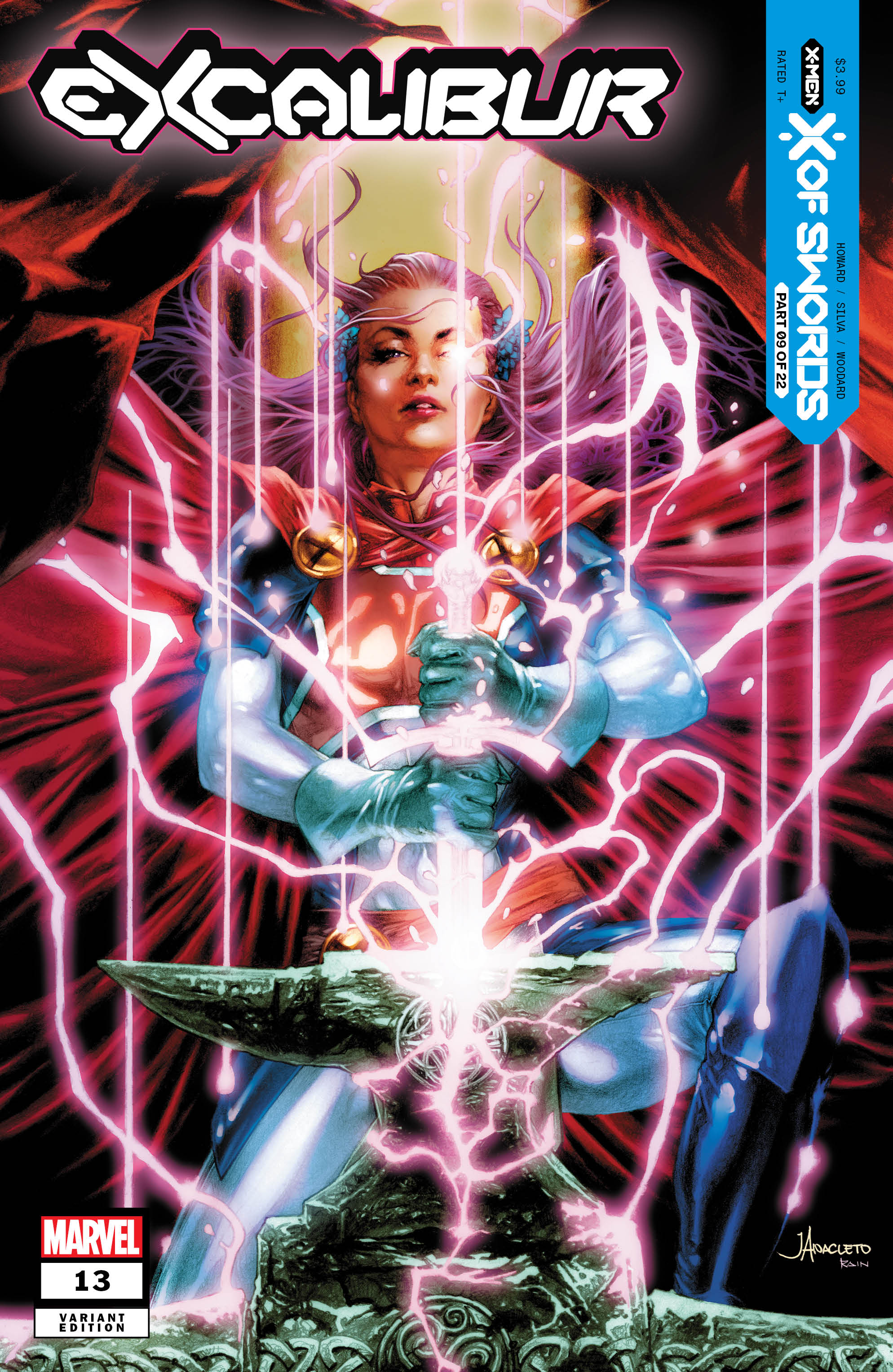 Excalibur #13 Unknown Comics Jay Anacleto Exclusive Var (10/21/2020) - Collectors World Toys Main image