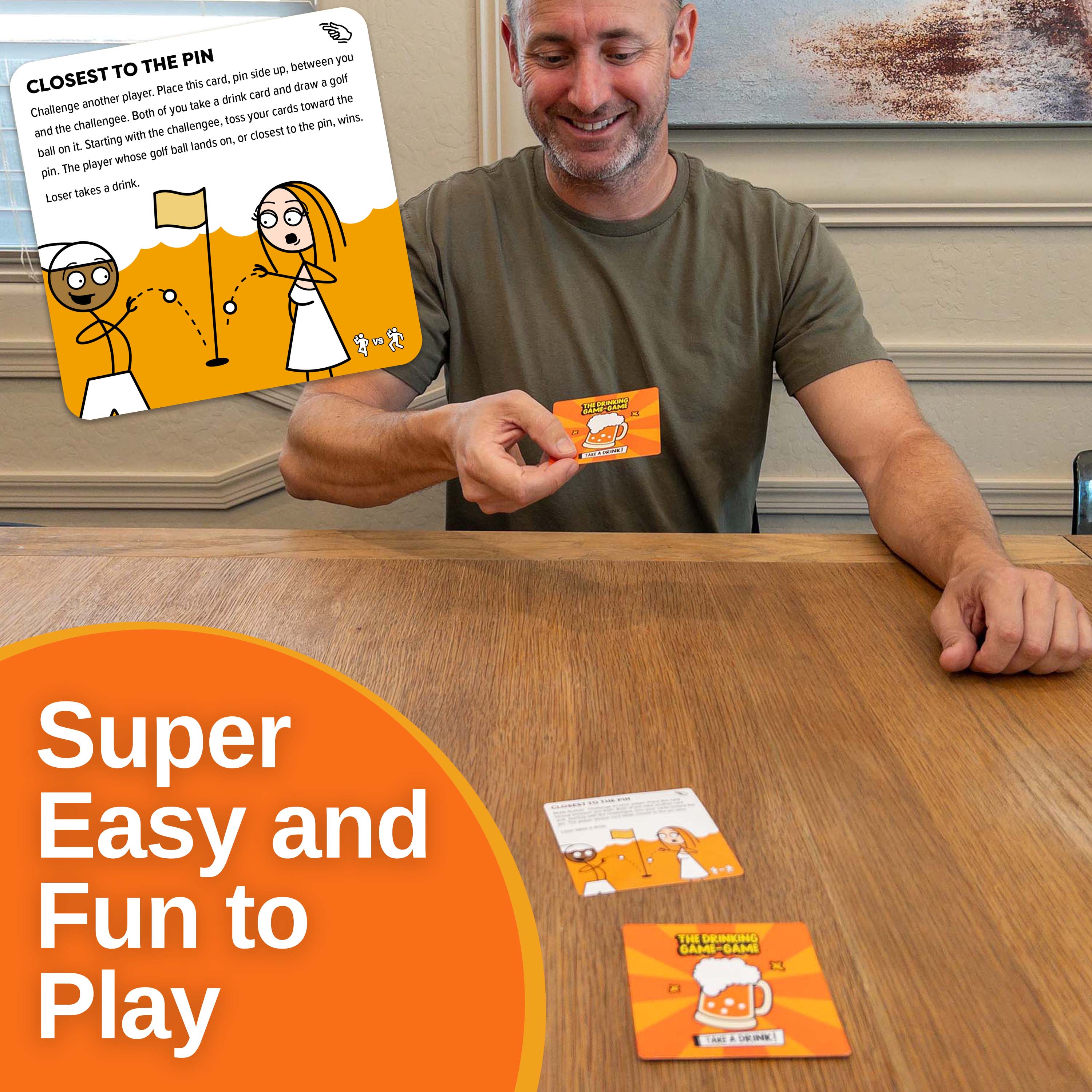 The Drinking Game Game - A Collection of Fun Adult Mini Games for Parties - Collectors World Toys