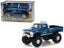 Greenlight - 1974 Ford F-250 Ranger XLT Monster Truck Bigfoot #1 "The Original Monster Truck" Blue "Kings of Crunch" 1/43 Diecast Model Car by Greenlight