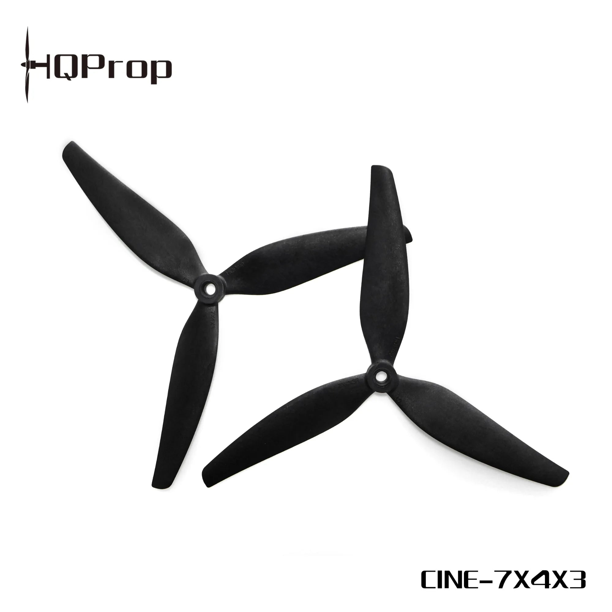 HQProp - Cine7(7X4X3) (1CW+1CCW) Black-Glass Fiber Reinforced Nylon Main image
