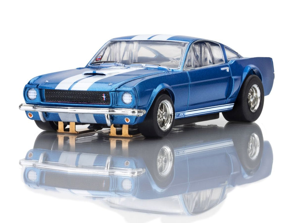 AFX Racing - Shelby GT350 1966 Blue / White Stripes