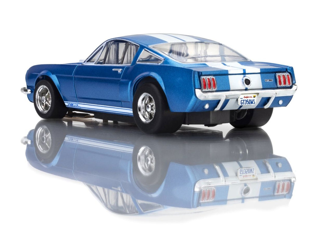 AFX Racing - Shelby GT350 1966 Blue / White Stripes