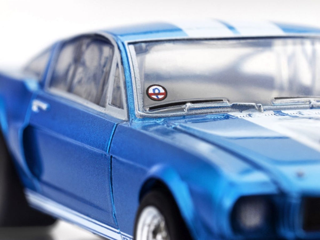 AFX Racing - Shelby GT350 1966 Blue / White Stripes