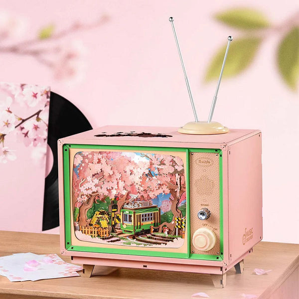 Rolife - Sakura Dreamy Tour DIY Music Box 3D Wooden Puzzle
