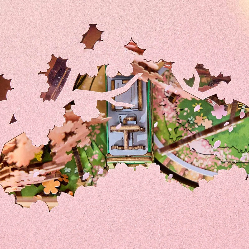 Rolife - Sakura Dreamy Tour DIY Music Box 3D Wooden Puzzle