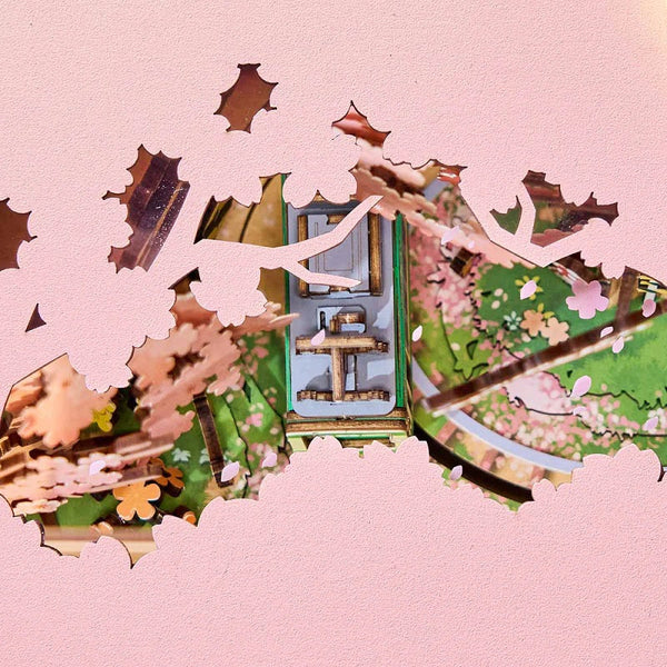 Rolife - Sakura Dreamy Tour DIY Music Box 3D Wooden Puzzle