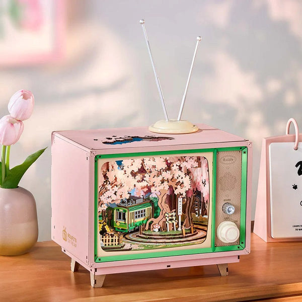 Rolife - Sakura Dreamy Tour DIY Music Box 3D Wooden Puzzle