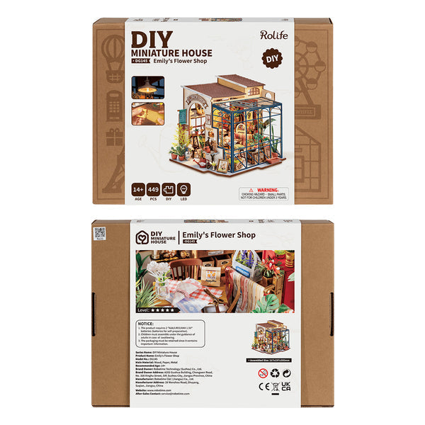 Rolife - DIY Emily's Flower Shop Miniature House DG145
