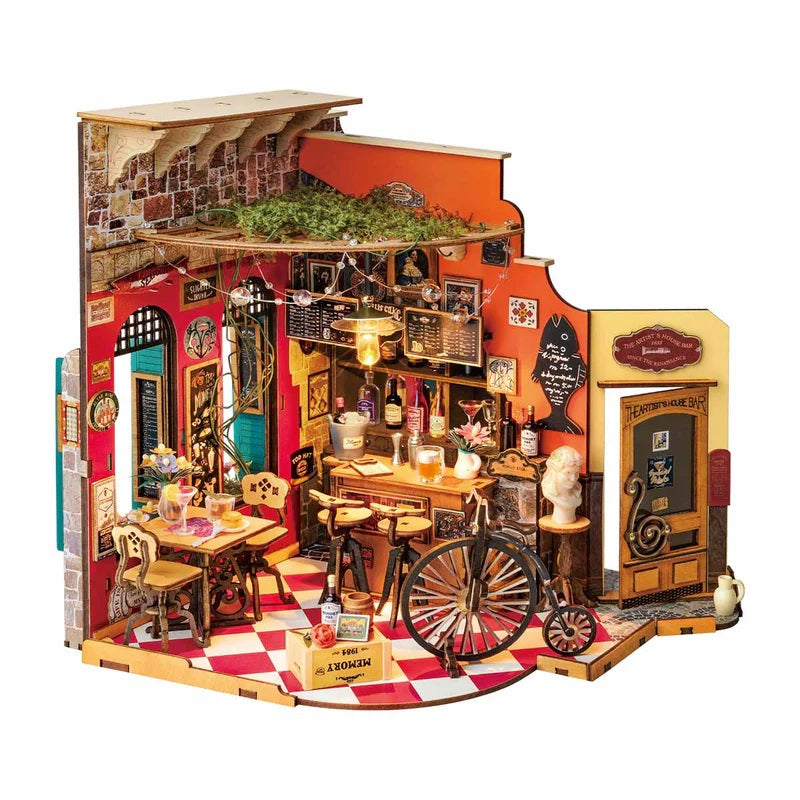 Rolife - Cheers Bar & Dining DIY Miniature House DG173