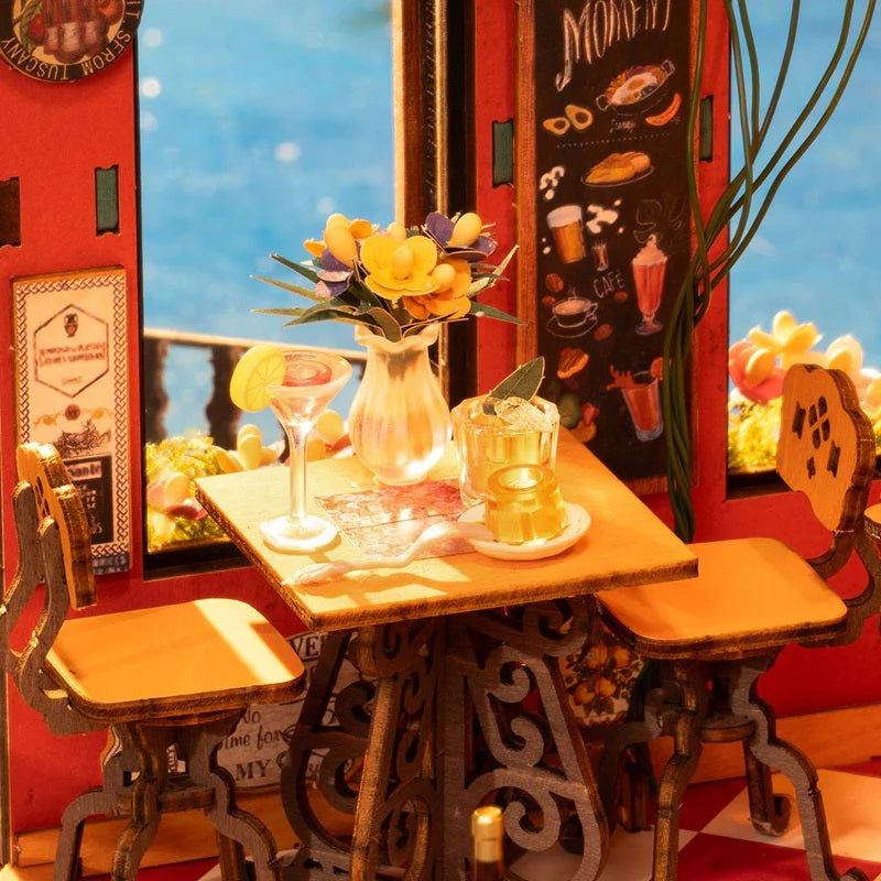 Rolife - Cheers Bar & Dining DIY Miniature House DG173