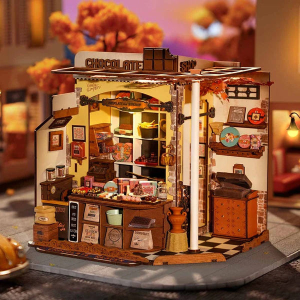 Rolife - Henry's Chocolate, DIY Miniature House