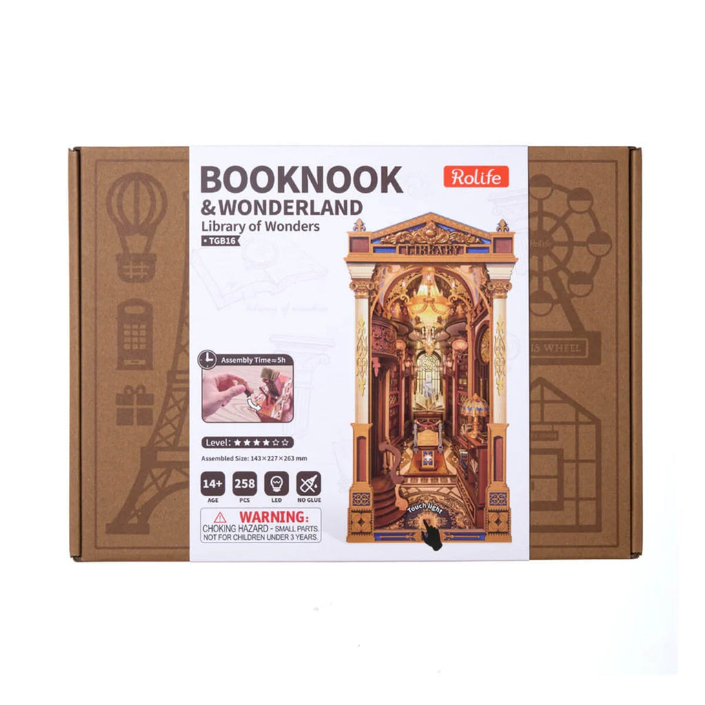 Rolife - Library of Wonders DIY Book Nook TGB16