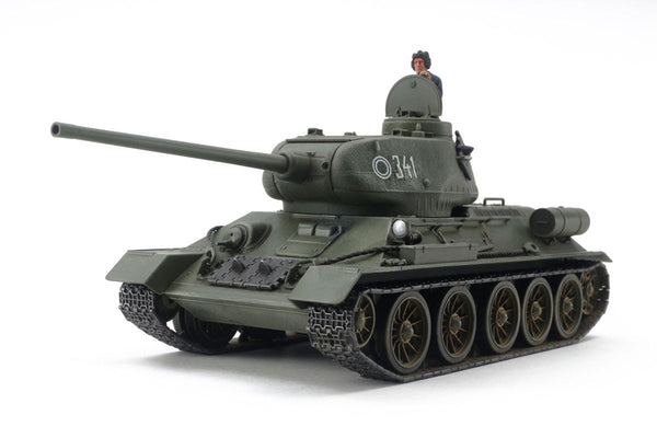 Tamiya - 1/48 Russian Med Tank T34/85 Plastic Model Kit