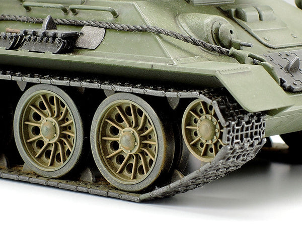 Tamiya - 1/48 Russian Med Tank T34/85 Plastic Model Kit