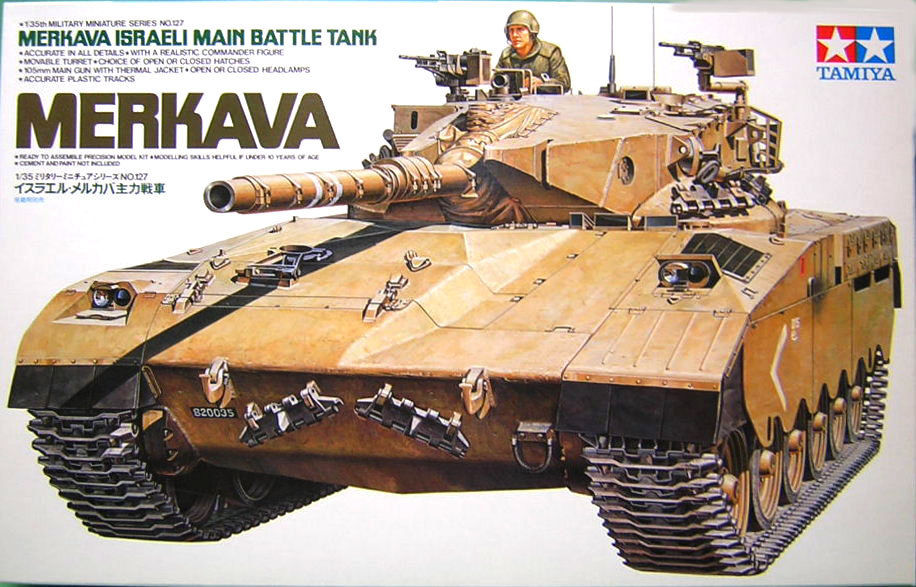Tamiya - 1/35 Israeli Merkava MBT Kit