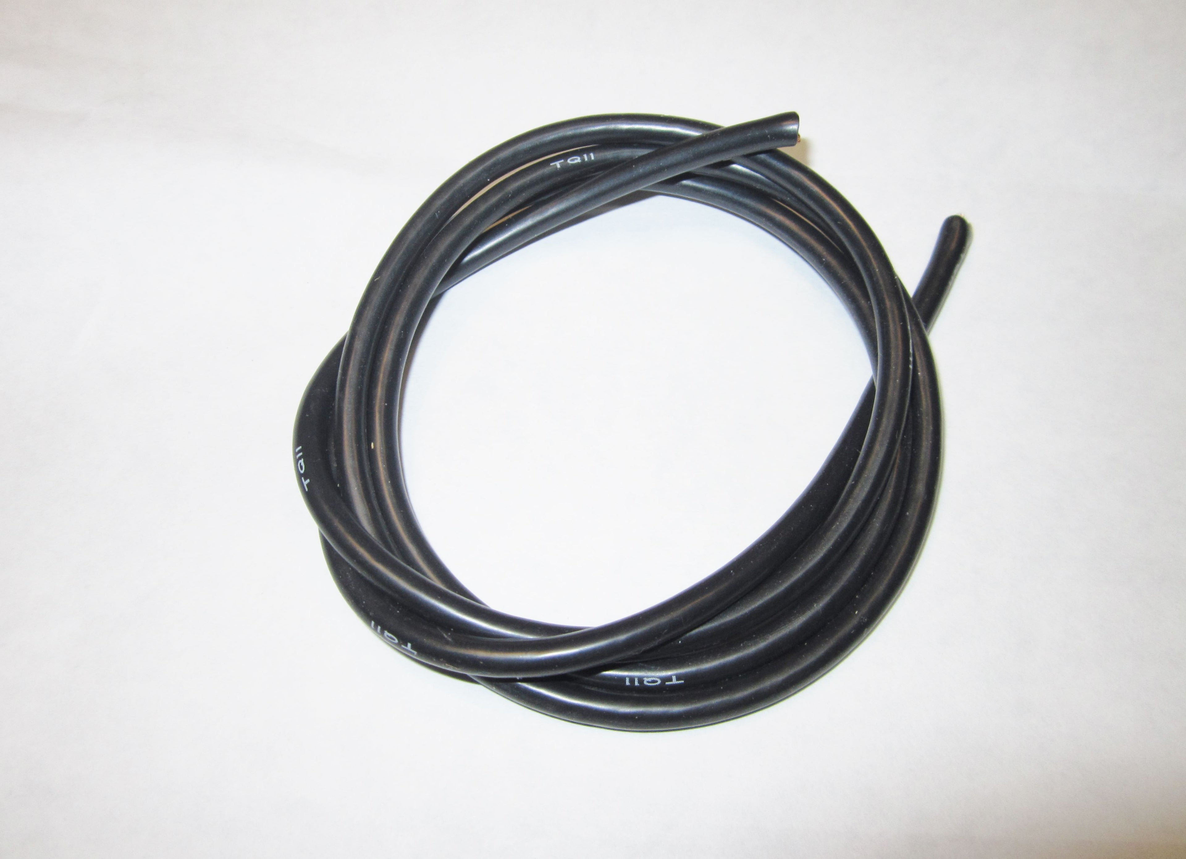 TQ Wire - 11 Gauge Super Flexible Wire- 3' Black