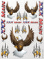 XXX Main Racing - Eagles Sticker Sheet
