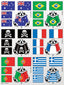 Flags 2 Sticker Sheet