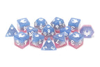 Elemental Glimmer - 14 Piece DnD Dice Set | Acrylic RPG Gaming Dice - Collectors World Toys