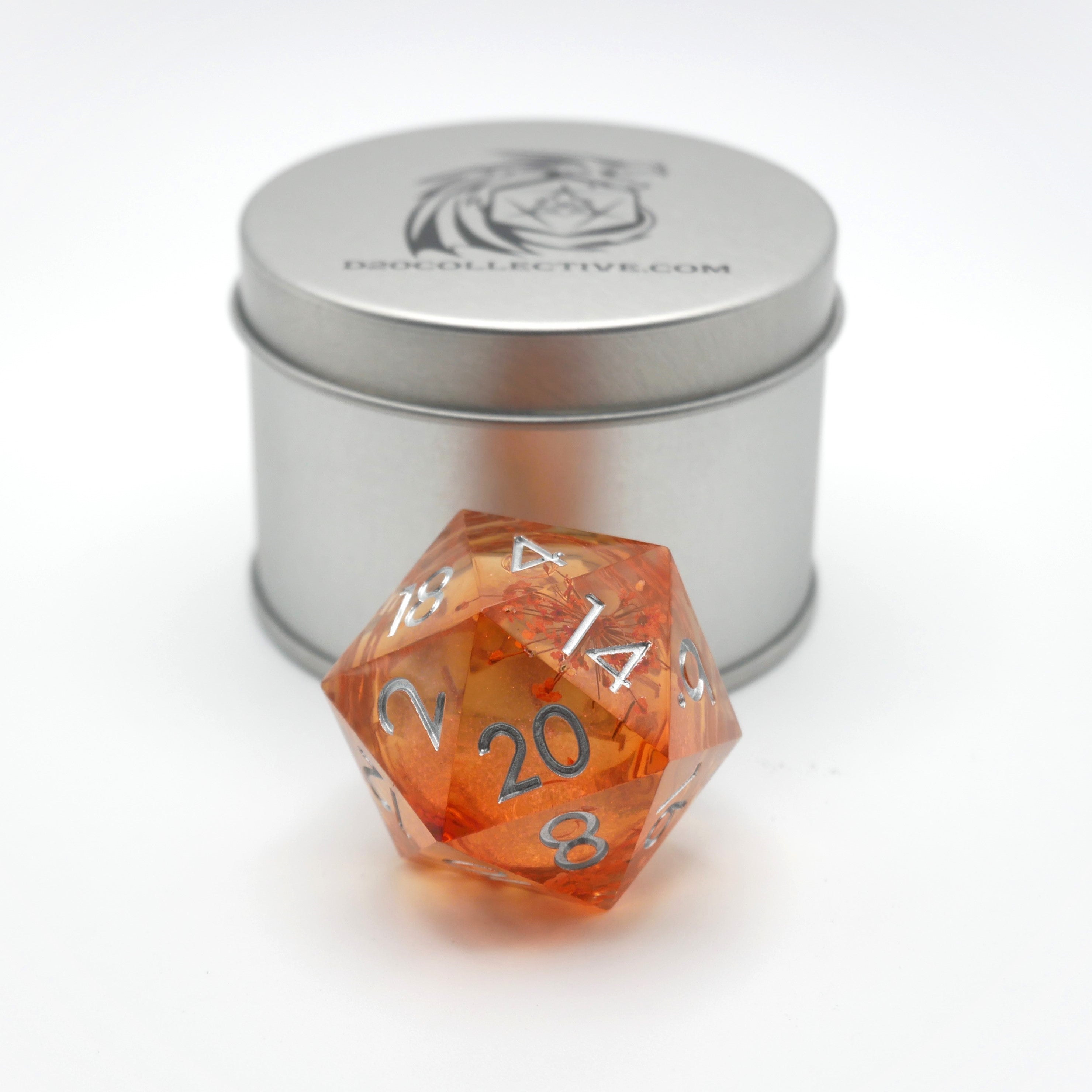 Elixir of Enchantment - Giant D20 Liquid Core DnD Dice Set | Acrylic RPG Gaming Dice - Collectors World Toys